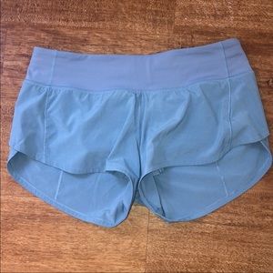 Speed up short blue size 4!🦋